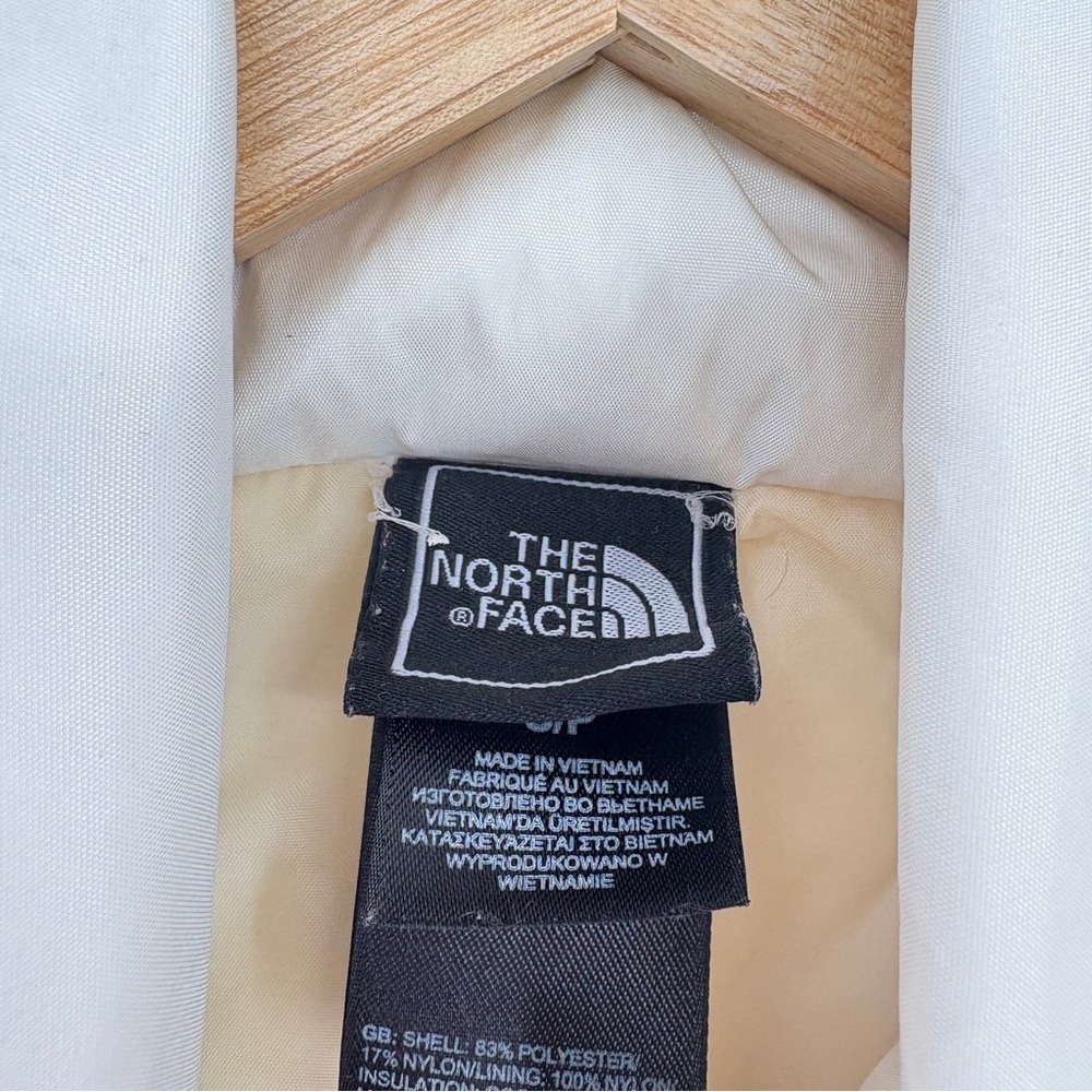 The North Face Tamburello Vest Womens Small Cream White Quilted Puffer Layering‎ - Picture 7 of 12